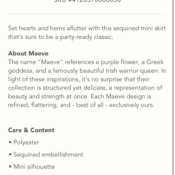 Maeve sequined mini skirt - Picture 7 of 10